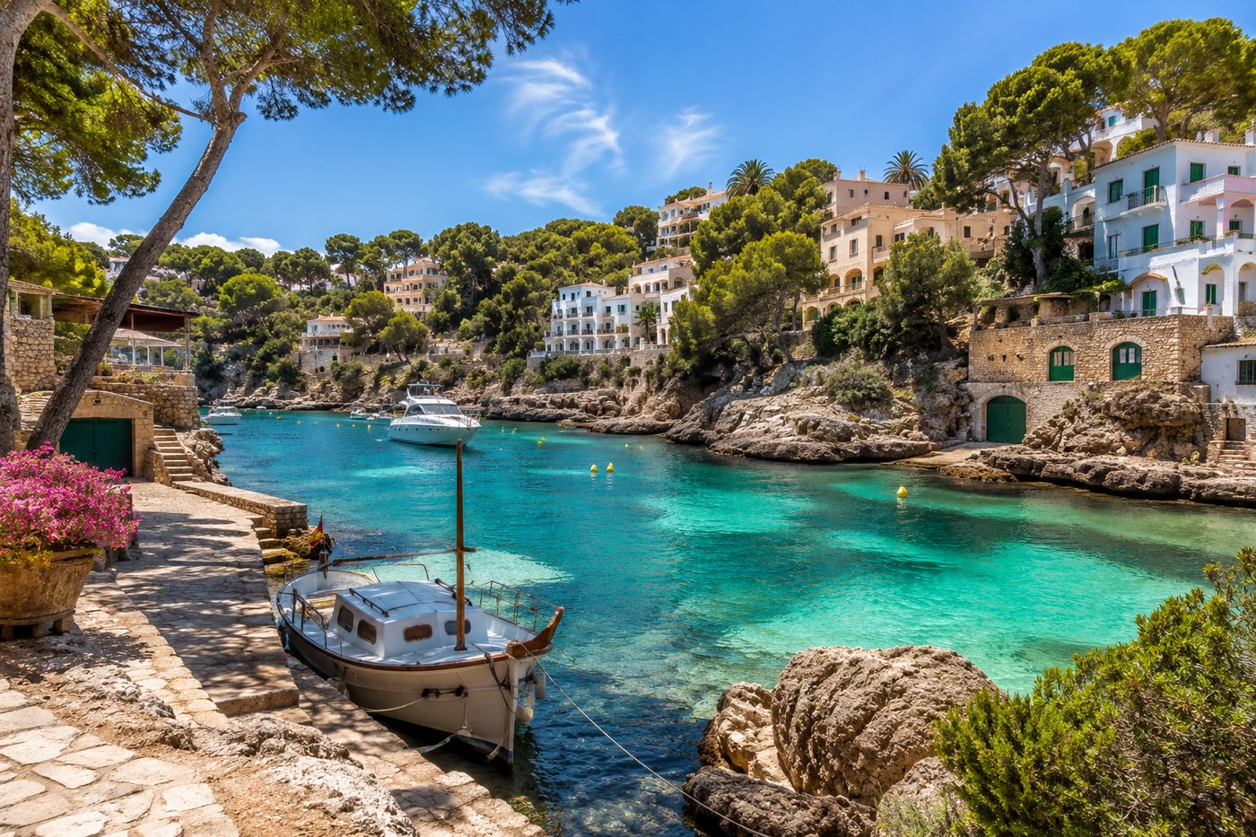 Sureste de Mallorca, Mallorca — zona donde Charlie ofrece acompañamiento social